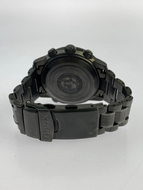 【中古品】【メンズ】 CITIZEN シチズン PROMASTER SKY JY8025-59E プロマスター スカイ エコドライブ 電波 腕時計 197-241011-yn-04-min カラー：ブラック 万代Net店