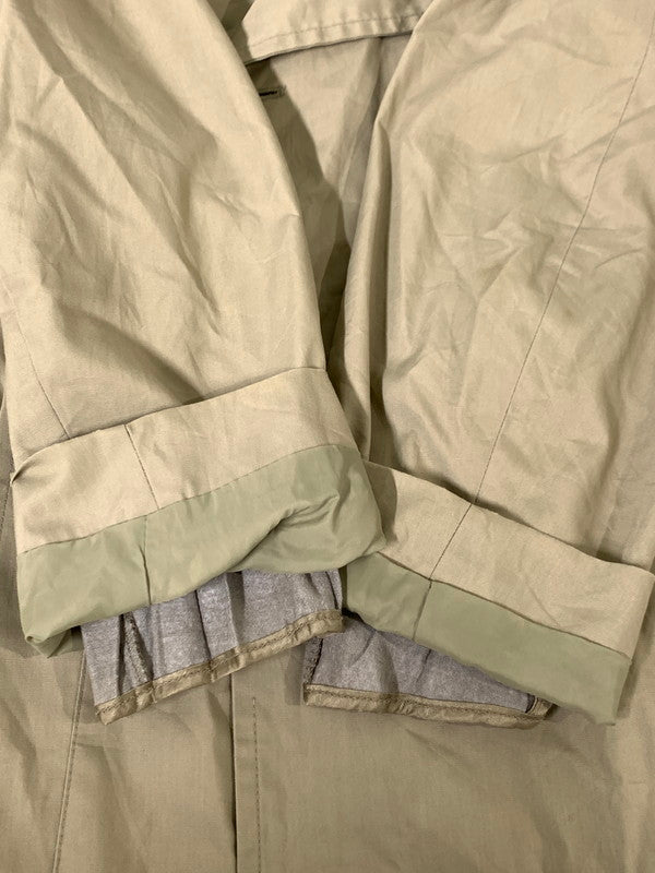 【中古品】【メンズ】  LONDON FOG ロンドンフォグ 70S USA製 TRENCH COAT トレンチコート ７０年代 アメリカ製 ロング丈 防寒 ライナー付き 146-241007-em-8-min サイズ：38 カラー：ベージュ系 万代Net店