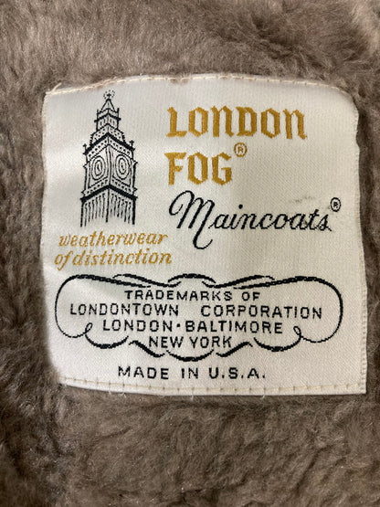 【現状渡し品】【メンズ】  LONDON FOG ロンドンフォグ 70S USA製 ステンカラーコート アウター ボアライナー付 146-241007-me-23-min サイズ：40 カラー：ベージュ系 万代Net店