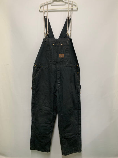 【現状渡し品】【メンズ】 BIGSMITH ビッグスミス ロシア製 DUCK OVERALL H93100BK ダックオーバーオール 157-260409-SH-04-min サイズ：42-44 カラー：ブラック 万代Net店