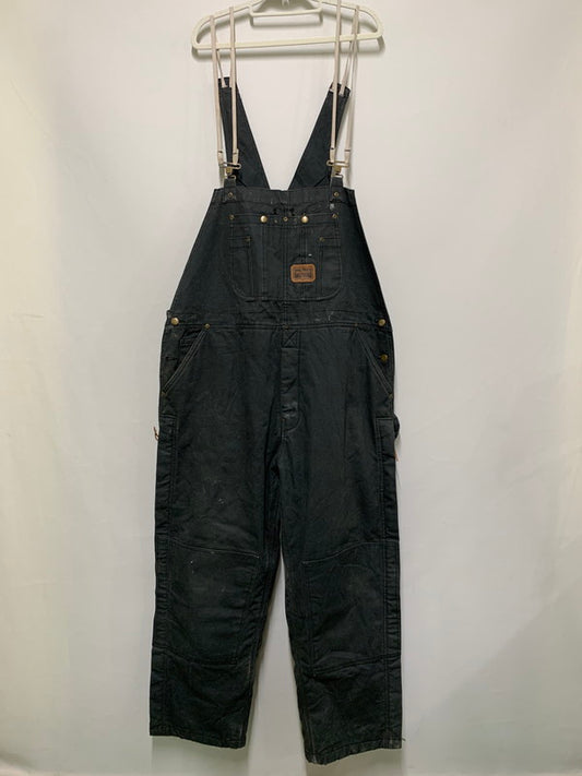 【現状渡し品】【メンズ】 BIGSMITH ビッグスミス ロシア製 DUCK OVERALL H93100BK ダックオーバーオール 157-260409-SH-04-min サイズ：42-44 カラー：ブラック 万代Net店
