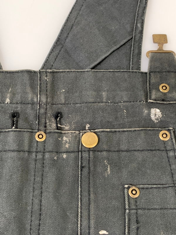 【現状渡し品】【メンズ】 BIGSMITH ビッグスミス ロシア製 DUCK OVERALL H93100BK ダックオーバーオール 157-260409-SH-04-min サイズ：42-44 カラー：ブラック 万代Net店