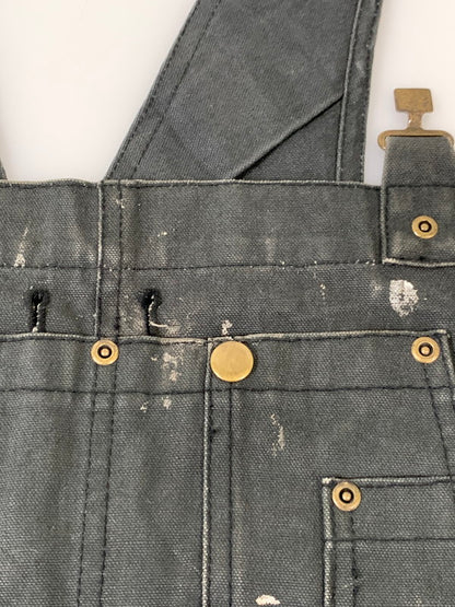 【現状渡し品】【メンズ】 BIGSMITH ビッグスミス ロシア製 DUCK OVERALL H93100BK ダックオーバーオール 157-260409-SH-04-min サイズ：42-44 カラー：ブラック 万代Net店