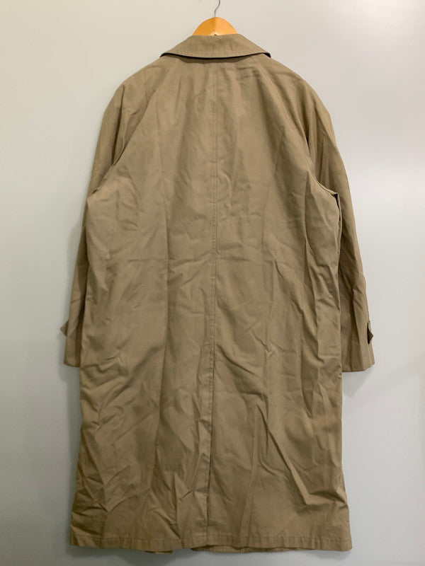 【中古品】【メンズ】  LONDON FOG ロンドンフォグ 70S USA製 ステンカラーコート メンズアウター ロング丈 内側ボア 防寒  146-241007-em-7-min サイズ：42 カラー：ベージュ系 万代Net店