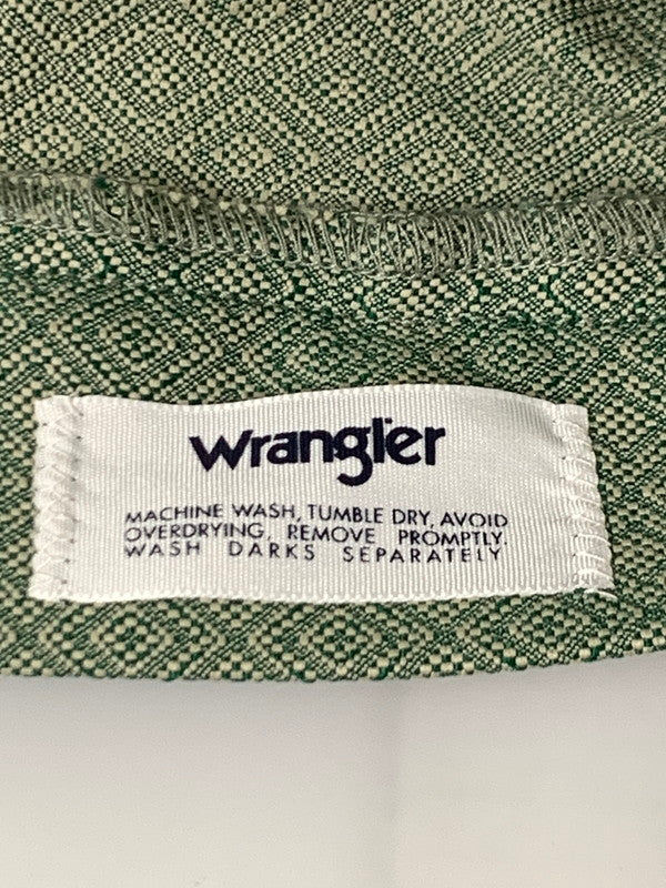 【中古美品】【メンズ】  FOLL×WRANGLER フォル×ラングラーSTRAIGHT WRANCHER TROUSERS WIMUF4 ストレート ランチャー トラウザーパンツ メンズボトムス スラックス 151-241007-em-11-min カラー：グリーン系 万代Net店