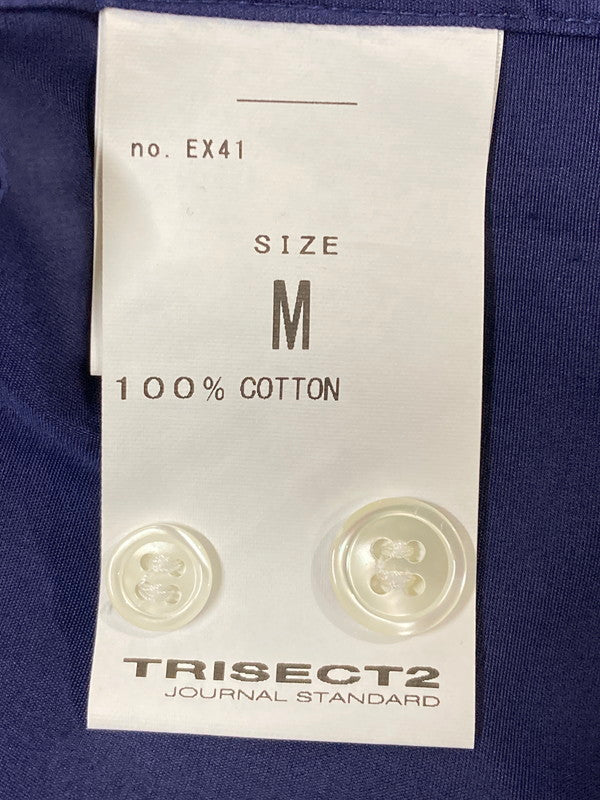 【中古品】【メンズ】 JOURNAL STANDARD ジャーナルスタンダード TRISECT 2 22-050-600-8030 THOMAS MASON"THE FAT SHIRT" 長袖 147-241007-AS-25-min サイズ：M カラー：ネイビー 万代Net店