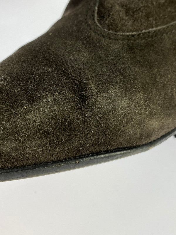 【中古品】【レディース】  FABIO RUSCONI LONG BOOTS F-5043 ファビオルスコーニ ロングブーツ 靴 167-241011-yn-12-min サイズ：38 カラー：ブラウン 万代Net店