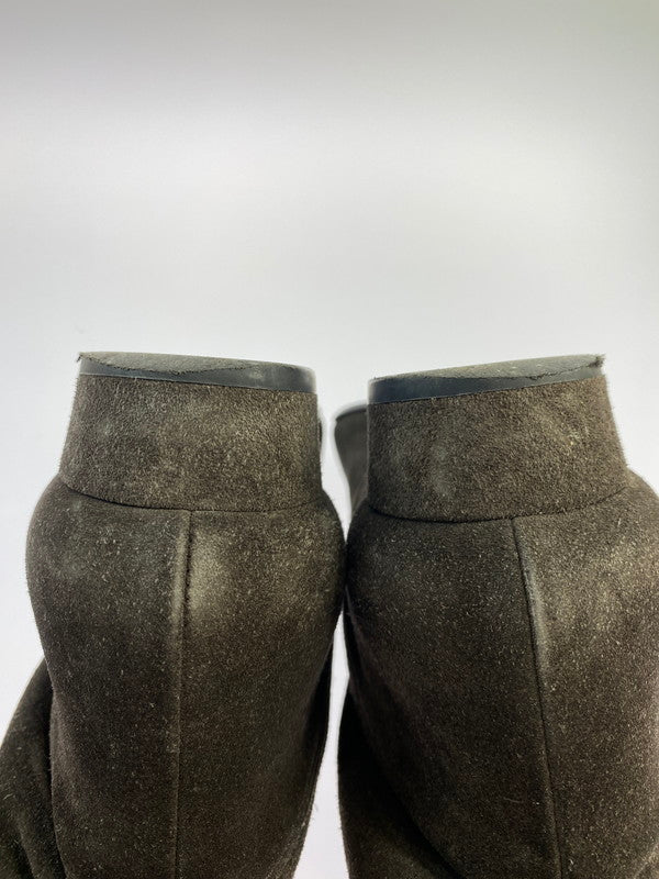 【中古品】【レディース】  FABIO RUSCONI LONG BOOTS F-5043 ファビオルスコーニ ロングブーツ 靴 167-241011-yn-12-min サイズ：38 カラー：ブラウン 万代Net店