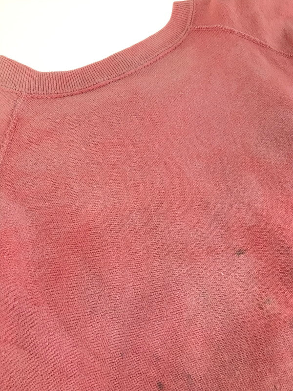 【現状渡し品】【メンズ】 Velva Sheen ベルバシーン 60's PRINT SWEAT 60年代 プリント スウェット トレーナー トップス ヴィンテージ 146-251231-rt-13-tag サイズ：M カラー：ピンク 万代Net店