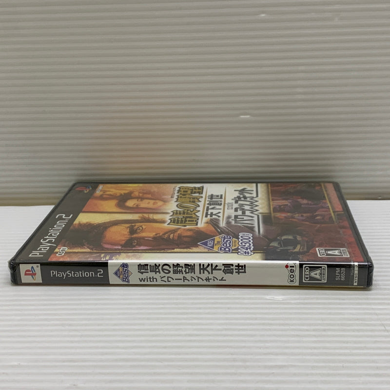 【現状渡し品】 PS2ソフト 信長の野望 天下創世 With パワーアップキット koei コエイ プレステ2ソフト 023-260429-hu-06-min 万代Net店