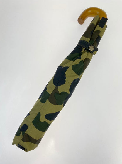 【現状渡し品】【メンズ/レディース】 A BATHING APE アベイシングエイプ 1ST CAMO UMBRELLA 折りたたみ傘 208-250119-AS-19-min カラー：カモフラージュ 万代Net店