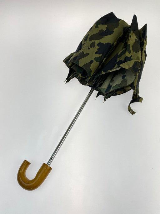 【現状渡し品】【メンズ/レディース】 A BATHING APE アベイシングエイプ 1ST CAMO UMBRELLA 折りたたみ傘 208-250119-AS-19-min カラー：カモフラージュ 万代Net店