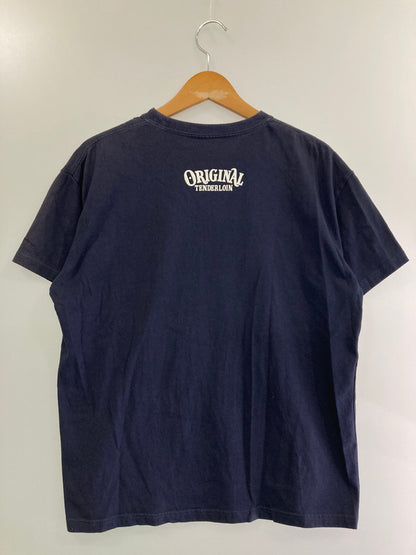 【中古品】【メンズ】 TENDERLOIN テンダーロイン LOGO S S TEE 半袖Tシャツ トップス 142-241009-ks-04-min サイズ：不明 カラー：パープル系 万代Net店