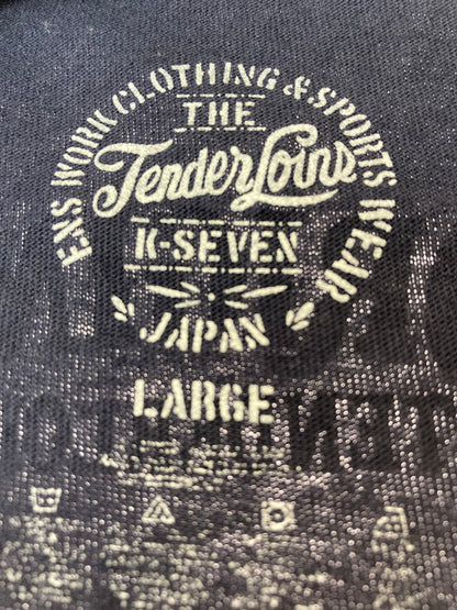 【中古品】【メンズ】 TENDERLOIN テンダーロイン LOGO S S TEE 半袖Tシャツ トップス 142-241009-ks-04-min サイズ：不明 カラー：パープル系 万代Net店