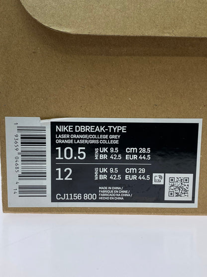 【中古美品】【メンズ】 NIKE ナイキ DAYBREAK-TYPE CJ1156-800 デイブレイク タイプ スニーカー 靴 160-241008-yn-05-min サイズ：28.5cm US10.5 カラー：LASER ORANGE/COLLAGE GREY 万代Net店