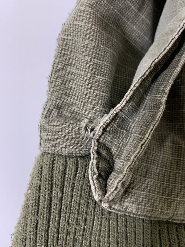 【現状渡し品】【メンズ】 FUBU フブ M-65 TYPE MILITARY JACKET ミリタリージャケット ライトアウター 146-260617-yn-11-min サイズ：L カラー：オリーブグリーン 万代Net店