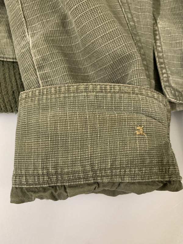 【現状渡し品】【メンズ】 FUBU フブ M-65 TYPE MILITARY JACKET ミリタリージャケット ライトアウター 146-260617-yn-11-min サイズ：L カラー：オリーブグリーン 万代Net店
