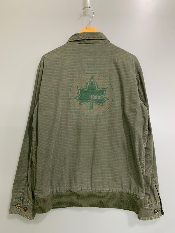 【現状渡し品】【メンズ】 FUBU フブ M-65 TYPE MILITARY JACKET ミリタリージャケット ライトアウター 146-260617-yn-11-min サイズ：L カラー：オリーブグリーン 万代Net店