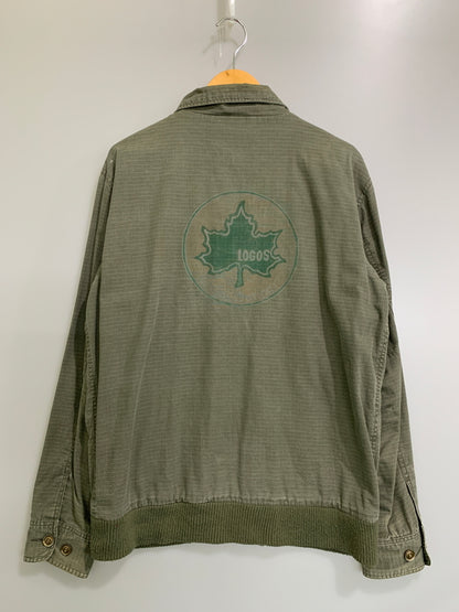 【現状渡し品】【メンズ】 FUBU フブ M-65 TYPE MILITARY JACKET ミリタリージャケット ライトアウター 146-260617-yn-11-min サイズ：L カラー：オリーブグリーン 万代Net店