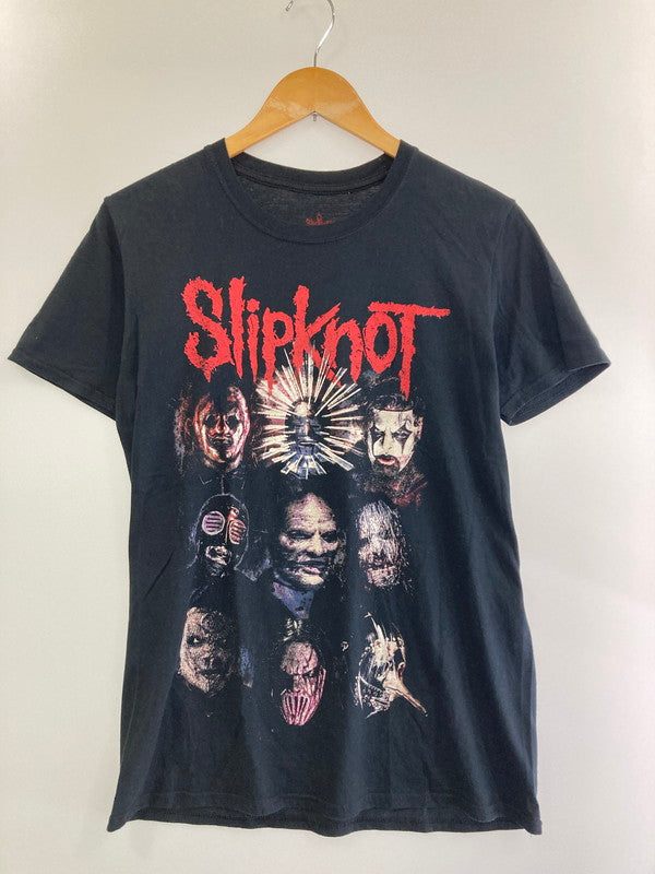 【中古品】【メンズ】  SLIPKNOT スリップノット 2014-15 TOUR TEE ツアーTシャツ トップス 146-241009-ks-11-min サイズ：M カラー：ブラック 万代Net店