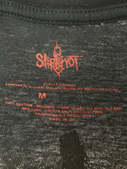 【中古品】【メンズ】  SLIPKNOT スリップノット 2014-15 TOUR TEE ツアーTシャツ トップス 146-241009-ks-11-min サイズ：M カラー：ブラック 万代Net店