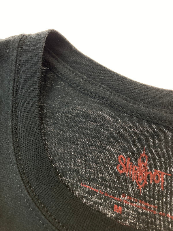 【中古品】【メンズ】  SLIPKNOT スリップノット 2014-15 TOUR TEE ツアーTシャツ トップス 146-241009-ks-11-min サイズ：M カラー：ブラック 万代Net店