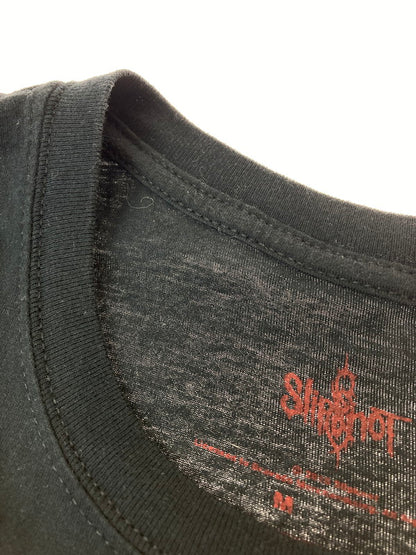 【中古品】【メンズ】  SLIPKNOT スリップノット 2014-15 TOUR TEE ツアーTシャツ トップス 146-241009-ks-11-min サイズ：M カラー：ブラック 万代Net店