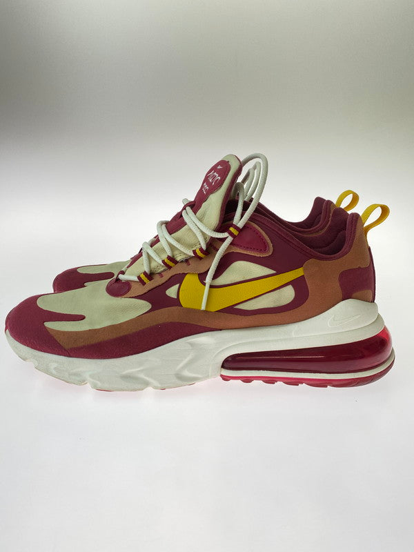 【中古品】【メンズ】 NIKE ナイキ AIR MAX 270 REACT AO4971-601 エア マックス 270 リアクト スニーカー 靴 160-241008-yn-15-min サイズ：27.5cm US9.5 カラー：RED/DARK SULFUR-TEAM GOLD 万代Net店