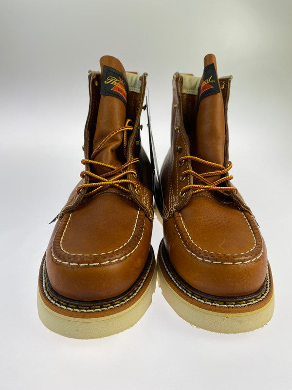 【中古美品】【メンズ】  THOROGOOD BOOTS 6 MOC TOE BOOTS 814-4200 ソログッド モック トゥ ブーツ 靴 164-241011-yn-11-min サイズ：7 1/2 D カラー：ブラウン系 万代Net店