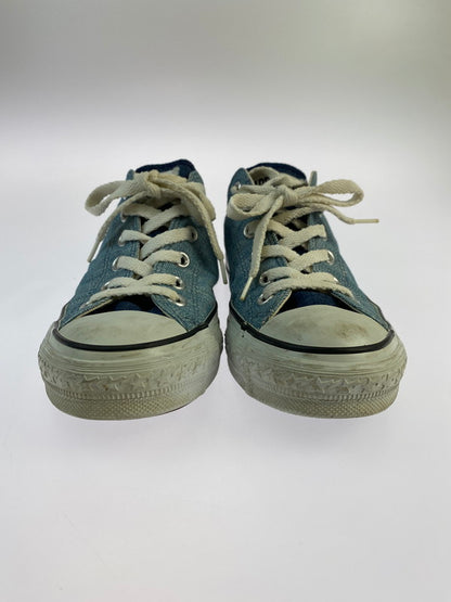 【中古品】【メンズ】 A BATHING APE アベイシングエイプ BAPE STA DENIM LOW ベイプ スタ デニム ローカット スニーカー 靴 163-241011-yn-09-min サイズ：25.0cm カラー：ブルー系 万代Net店