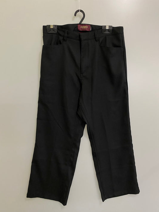 【中古品】【メンズ】  FORMER フォーマ― POLYESTER PANT ボトムス ズボン パンツ 153-241008-AS-21-min カラー：ブラック 万代Net店