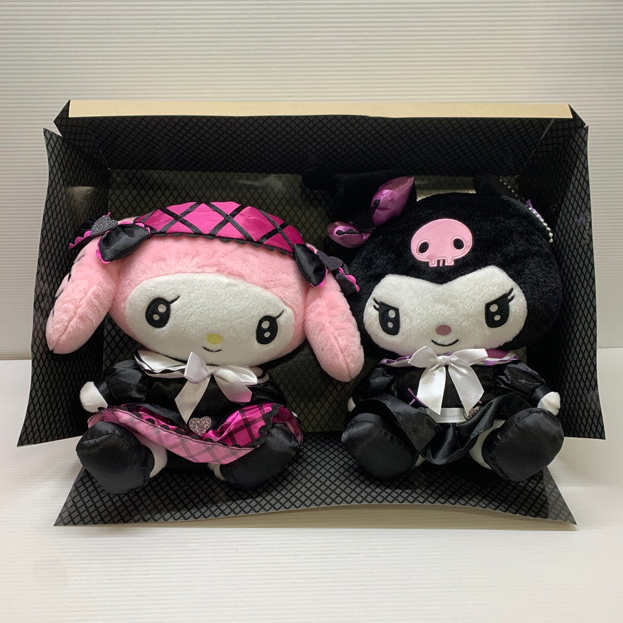 【中古品】 サンリオ Happyくじ LAST賞 マイメロディ クロミ BIGぬいぐるみセット 2024 ハロウィン 039-260129-em-10-min 万代Net店