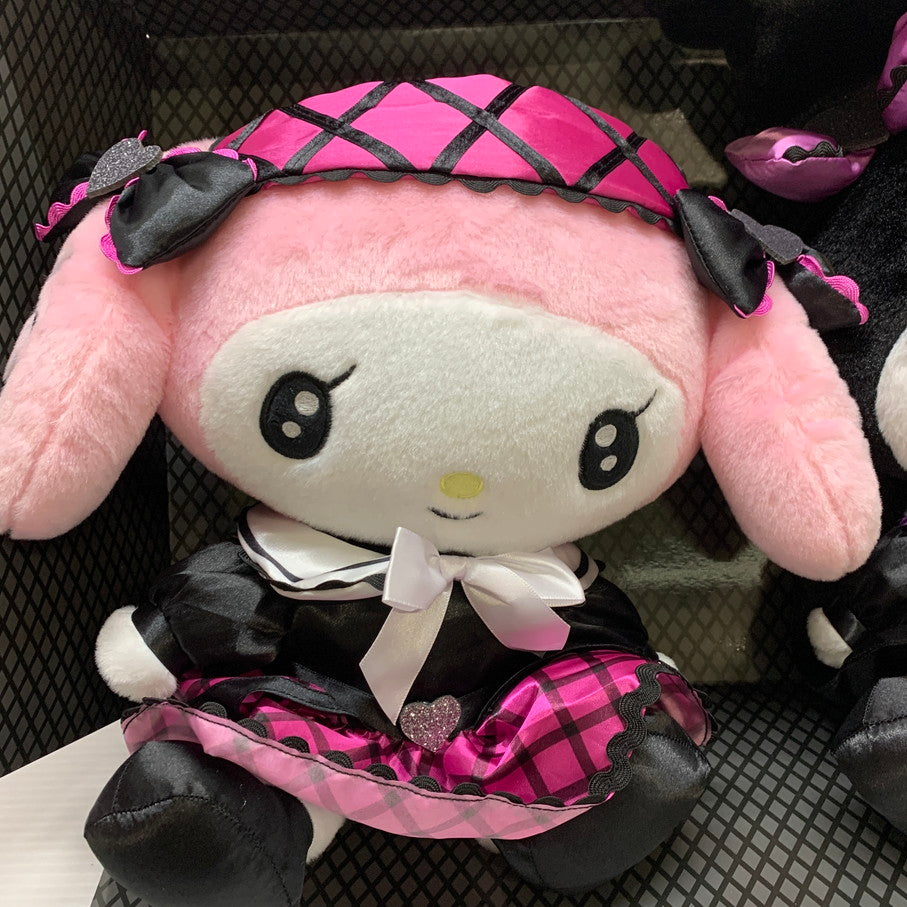 【中古品】 サンリオ Happyくじ LAST賞 マイメロディ クロミ BIGぬいぐるみセット 2024 ハロウィン 039-260129-em-10-min 万代Net店