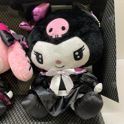 【中古品】 サンリオ Happyくじ LAST賞 マイメロディ クロミ BIGぬいぐるみセット 2024 ハロウィン 039-260129-em-10-min 万代Net店