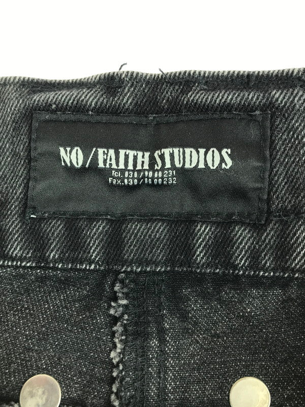 【現状渡し品】【メンズ】 NO FAITH STUDIOS ノー フェイス ストゥディオス WAVE CARGO PANT ウェイブ カーゴ パンツ ボトムス 153-251117-na-09-tag サイズ：S カラー：ブラック 万代Net店