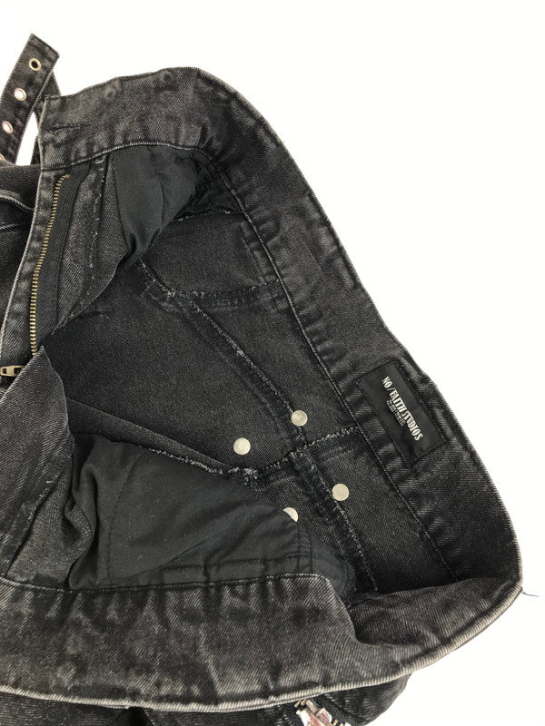 【現状渡し品】【メンズ】 NO FAITH STUDIOS ノー フェイス ストゥディオス WAVE CARGO PANT ウェイブ カーゴ パンツ ボトムス 153-251117-na-09-tag サイズ：S カラー：ブラック 万代Net店