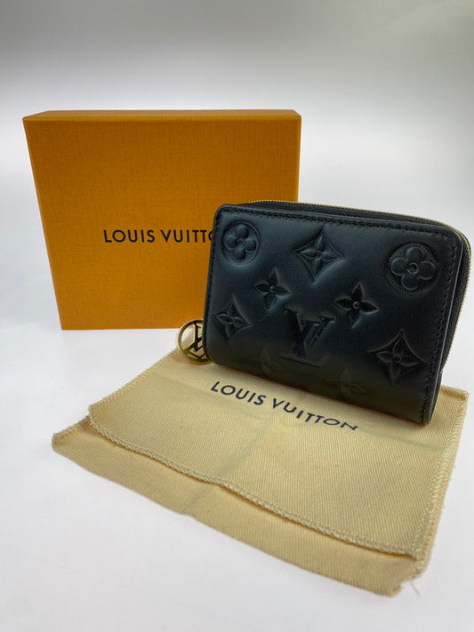 【中古美品】【レディース】 LOUIS VUITTON ルイ・ヴィトン モノグラム ポルトフォイユ ルー M81599 長財布 革財布 179-241011-em-4-min カラー：ノワール（ブラック） 万代Net店