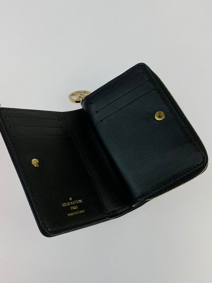 【中古美品】【レディース】 LOUIS VUITTON ルイ・ヴィトン モノグラム ポルトフォイユ ルー M81599 長財布 革財布 179-241011-em-4-min カラー：ノワール（ブラック） 万代Net店