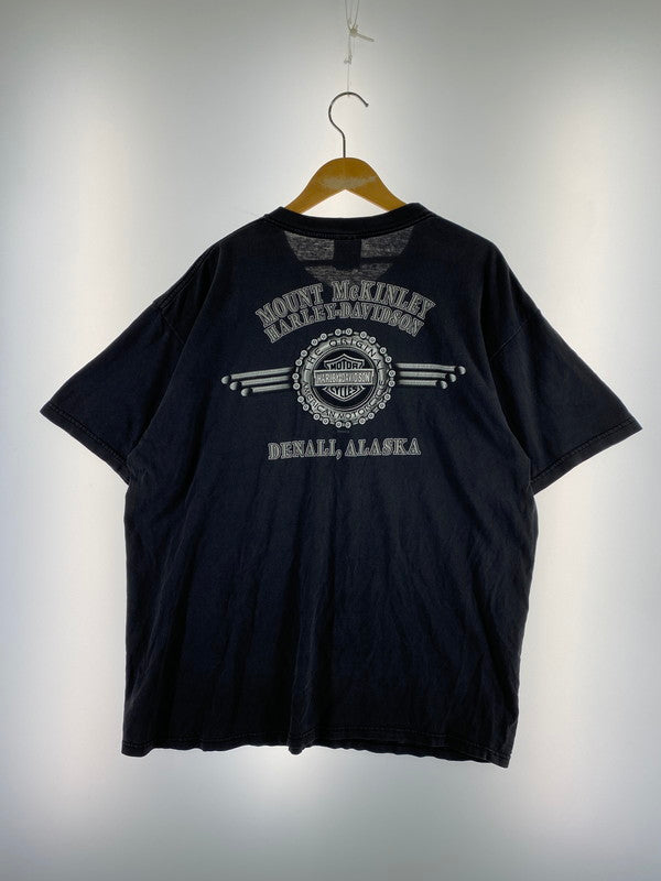 【現状渡し品】【メンズ】 HARLEY DAVIDSON ハーレーダビッドソン SS PRINTPRINT TEE 51926 00S USA製 メンズトップス プリントTシャツ アメリカ製 クールネック 146-241011-em-12-min サイズ：XXL カラー：ダークグレー 万代Net店