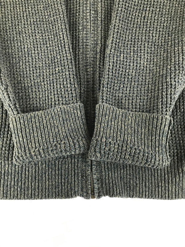 【中古品】【メンズ】 L.L.Bean エルエルビーン ZIP KNIT ジップニット アウター 146-251215-rt-17-tag サイズ：XXL カラー：グレー系 万代Net店