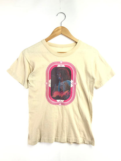 【中古品】【メンズ】 JOHJI HARRISON ジョージ・ハリスン 70-80S PHOTO TEE 半袖Tシャツ 146-241016-ks-26-min サイズ：不明 カラー：ベージュ系 万代Net店