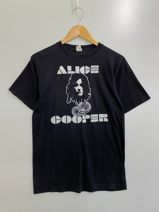 【中古品】【メンズ】  ALICE COOPER アリス・クーパー 70’S BAND TEE バンドTシャツ 146-241016-ks-20-min サイズ：L カラー：ブラック 万代Net店