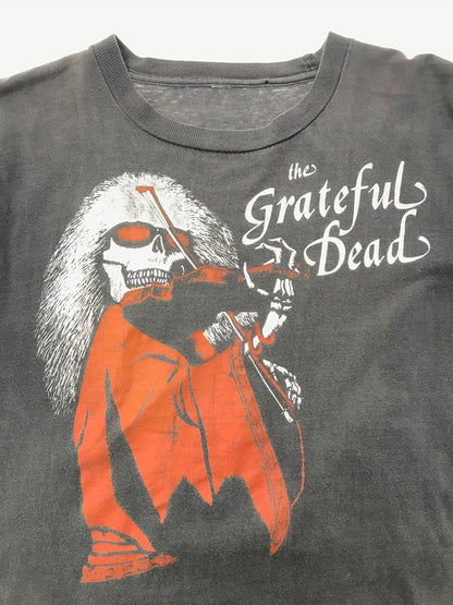 【中古品】【メンズ】 USED ユーズド 80's THE GREATFUL DEAD S/S TEE 80年代 ザ グレイトフル デッド Tシャツ 半袖Tシャツ トップス 146-260511-ty-02-tagh サイズ：サイズ表記なし 下記参照 カラー：ブラック 万代Net店