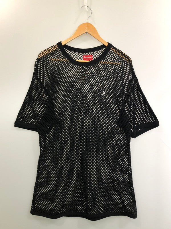 【中古品】【メンズ】 SUPREME×PLAYBOY シュプリーム プレイボーイ 21SS STRING SS TOP 2021年春夏 ストリング 半袖トップス メンズ 149-260411-KS-05-min サイズ：M カラー：ブラック 万代Net店