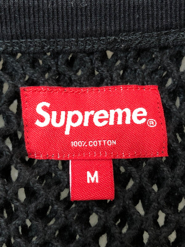 【中古品】【メンズ】 SUPREME×PLAYBOY シュプリーム プレイボーイ 21SS STRING SS TOP 2021年春夏 ストリング 半袖トップス メンズ 149-260411-KS-05-min サイズ：M カラー：ブラック 万代Net店