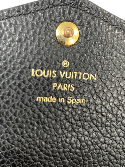 【中古品】【メンズ/レディース】 LOUIS VUITTON ルイ・ヴィトン モノグラム アンプラント ポルトフォイユサラ M61182 長財布 179-241016-yn-16-min カラー：ブラック 万代Net店