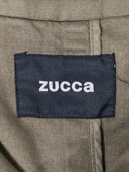 【中古品】【レディース】 ZUCCa ズッカ ZU23FA229 S ムラ糸バックサテン コート アウター 169-241022-me-03-min サイズ：S カラー：カーキ系 万代Net店