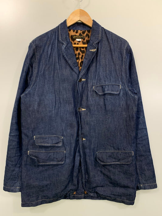 【中古品】【メンズ】 WESTRIDE ウエストライド MB1513 THICK RIDE JACKET 8OZ ジャケット  145-241016-ks-35-min サイズ：40 カラー：インディゴ 万代Net店