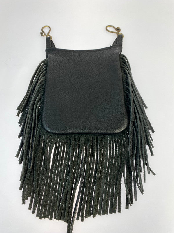 【中古品】【メンズ/レディース】 GALCIA ガルシア MEDICINE BAG(BELT LOOP用) インディアンバッグ ベルトループ用 188-241018-me-16-min カラー：ブラック 黒 万代Net店