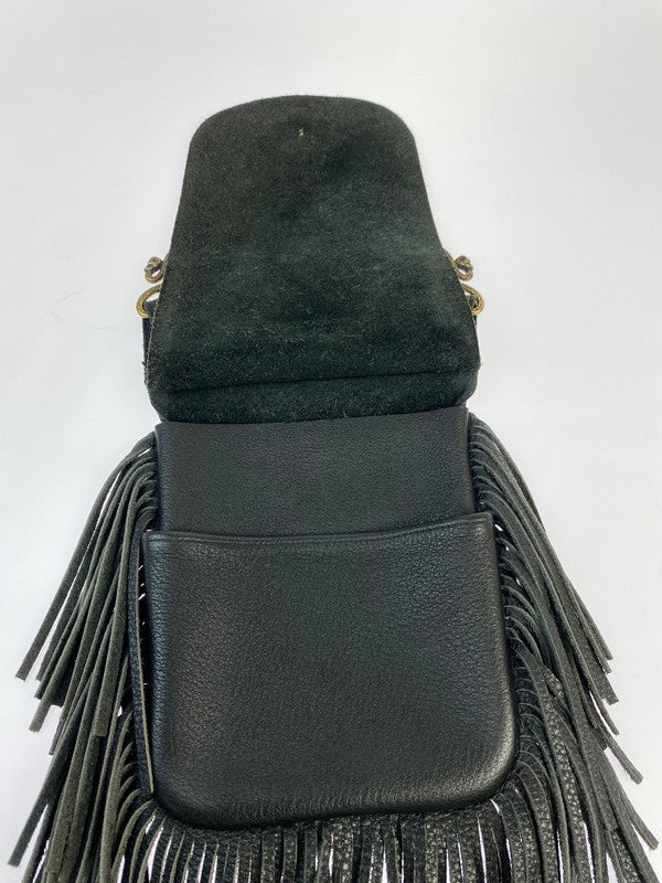 【中古品】【メンズ/レディース】 GALCIA ガルシア MEDICINE BAG(BELT LOOP用) インディアンバッグ ベルトループ用 188-241018-me-16-min カラー：ブラック 黒 万代Net店